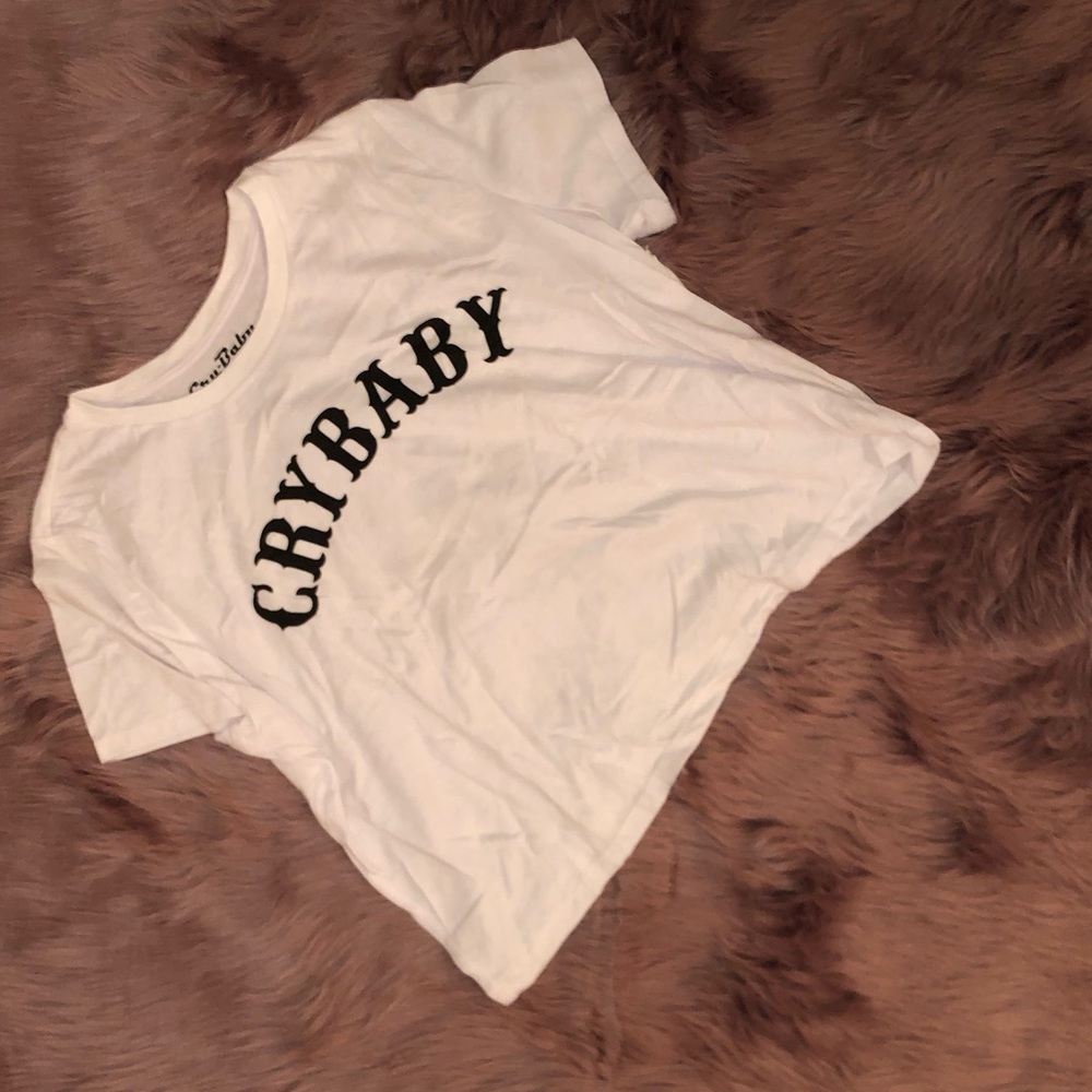 Cry baby crop top
